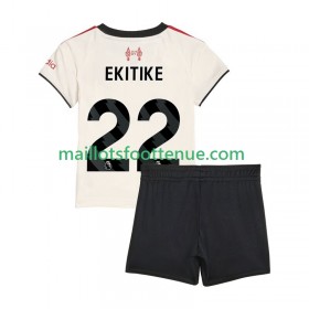 Maillot/Tenue Liverpool Hugo Ekitike 22 Enfant Exterieur 2025/2026